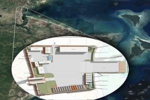 Imagem ilustrativa do futuro Porto de Palma que a Zumbo FM Notícias teve acesso