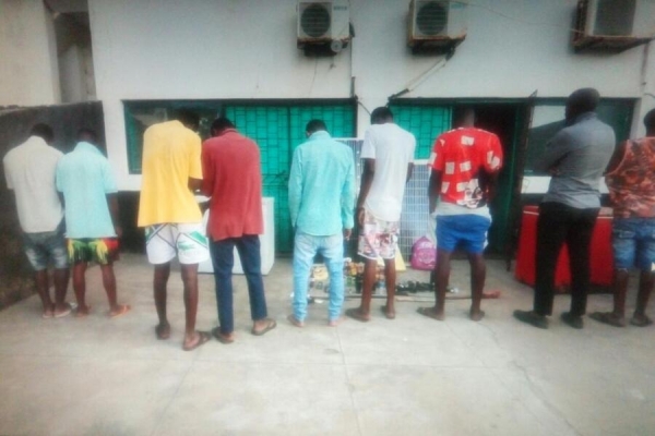 Cabo Delgado: Detidos 7 cidadãos envolvidos no crime de consumo e venda de drogas em Pemba