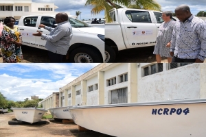 Cabo Delgado: Governo recebe 10 viaturas e 30 barcos para Distritos afectados pelo terrorismo