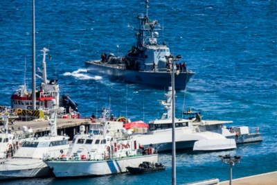 Navio de ataque da Marinha da África do Sul já em Cabo Delgado