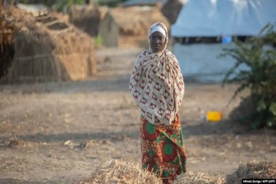 Moçambique, campo de deslocados 25 Junho, Metuge, Cabo Delgado