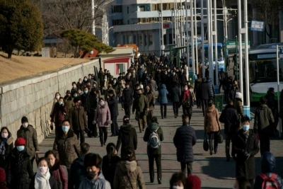 Pongyang, Coreia do Norte. 24 de Dezembro de 2020. AFP - KIM WON JIN