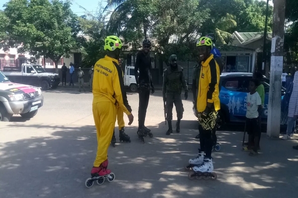 Cabo Delgado: 6 jovens fazem patinagem de Rovuma ao Maputo