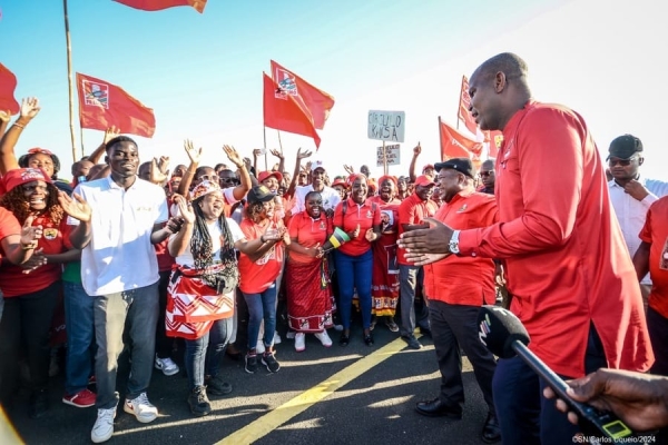 Visita do Candidato da FRELIMO, Daniel Chapo.