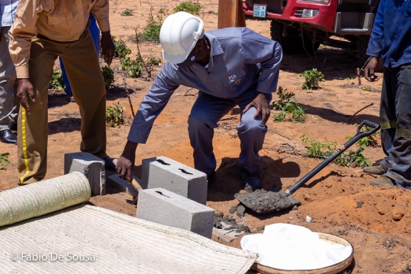 Em Pemba: 300 casas em construção para os jovens funcionários públicos