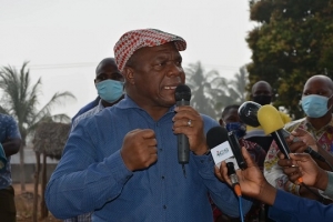 Governador da Província de Cabo Delgado, Valige Tauabo.