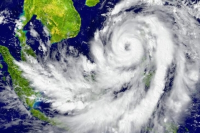 Mais uma tempestade em formação no oceano Índico