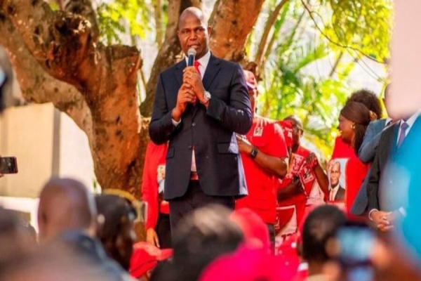 Candidato presidencial da FRELIMO, Daniel Chapo.