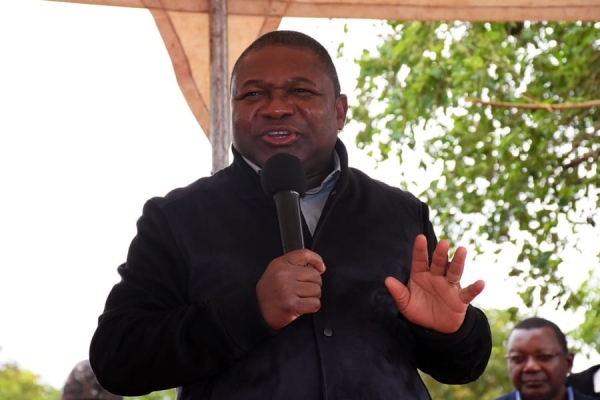 Presidente da República de Moçambique, Filipe Nyusi.