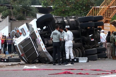 Mais de 50 pessoas mortas num acidente de caminhão no México