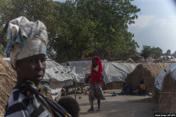 Moçambique, campo de deslocados 25 Junho, Metuge, Cabo Delgado