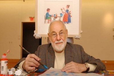 Morreu aos 91 anos o autor e ilustrador de livros infantis Eric Carle