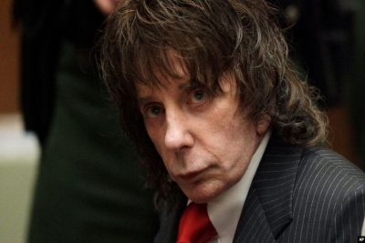 Phil Spector no seu julgamento em 2009