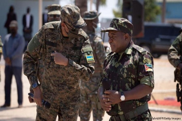 Visita de Paul Kagame a Cabo Delgado, recebido por Filipe Nyusi