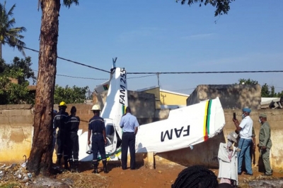 Avioneta das FADM cai em Maputo