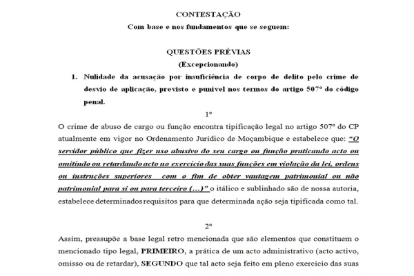 ÚLTIMA HORA*EXCLUSIVO - Cabo Delgado: A Resposta do Antigo Edíl de Pemba as acusações do Ministério Publico