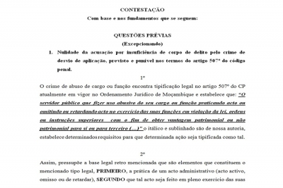 ÚLTIMA HORA*EXCLUSIVO - Cabo Delgado: A Resposta do Antigo Edíl de Pemba as acusações do Ministério Publico