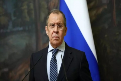 Chefe da diplomacia russa, Sergueï Lavrov, em Outubro de 2020.