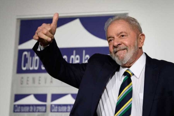 Lula da Silva pronto para a presidência do Brasil