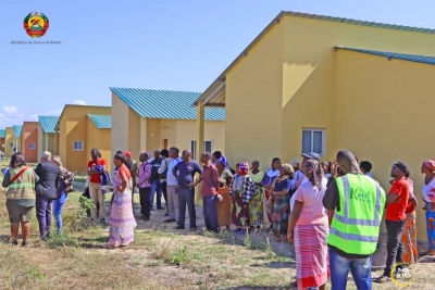 Mais de 54 Famílias vítimas do deslizamento da lixeira de Hulene recebem casas na provincia de Maputo