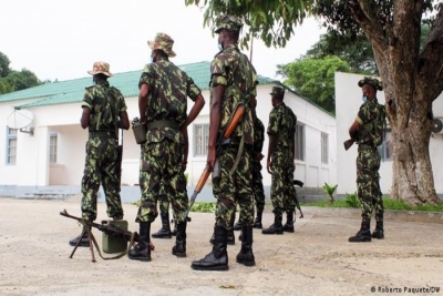 Militares moçambicanos em Cabo Delgado (foto de arquivo).