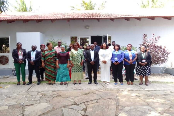 Foto de ocasião da Realização do Workshop para Clarificação de Valores e Transformação de Atitudes a Vários Atores