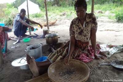 Deslocados internos de Cabo Delgado na província da Zambézia