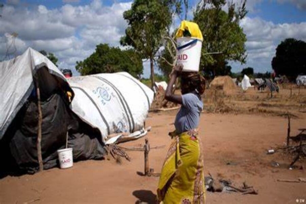 Imagem ilustractiva da situação humanitária em Cabo Delgado.