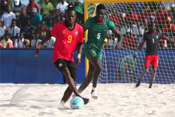 Moçambique apurado para meias-finais do CAN Futebol de Praia em Vilanculos