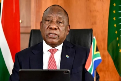 Ramaphosa insta líderes da ONU a combaterem racismo e discriminação