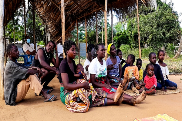 Deslocados de Cabo Delgado procuram refúgio em Inhambane