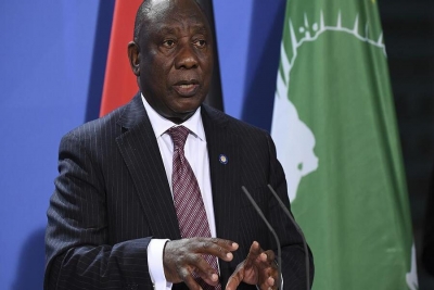 Presidente sul-africano Cyril Ramaphosa