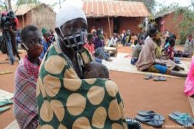 Cabo Delgado: 30 famílias deslocadas de palma acolhidas no centro de de acolhimento de Ntocota