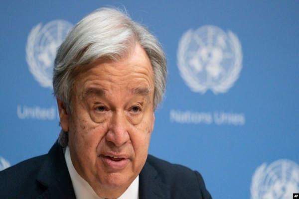 Guterres: Educação é a base para sociedades estáveis, pacíficas e prósperas