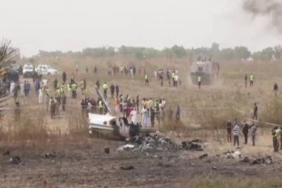 Acidente de avião da Força Aérea nigeriana mata sete pessoas