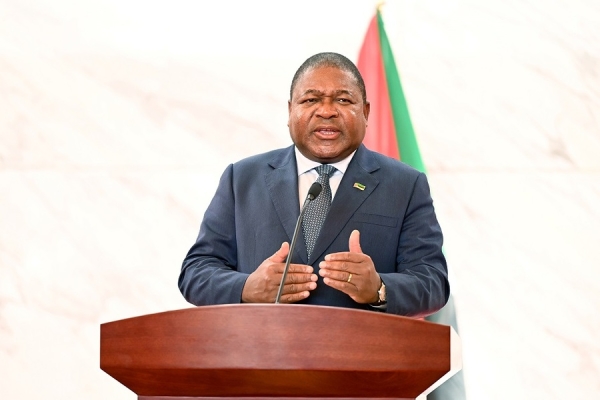 Filipe Nyusi,  Presidente da  República  de Moçambique.