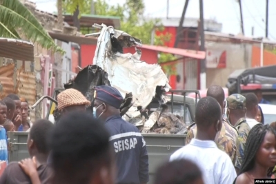 Maputo: Queda de aeronave de instrução das Forças Armadas provoca duas mortes