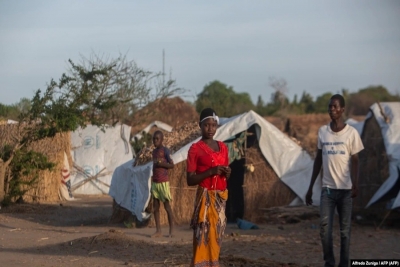 Campo de deslocados 25 Junho, Metuge, Cabo Delgado, Moçambique