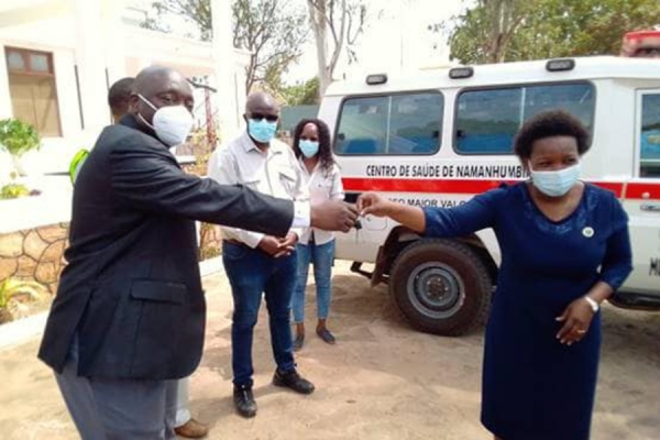 Cerca de 30 mil Habitantes beneficiam de ambulância no Posto Administrativo Namanhumbir, Cabo Delgado